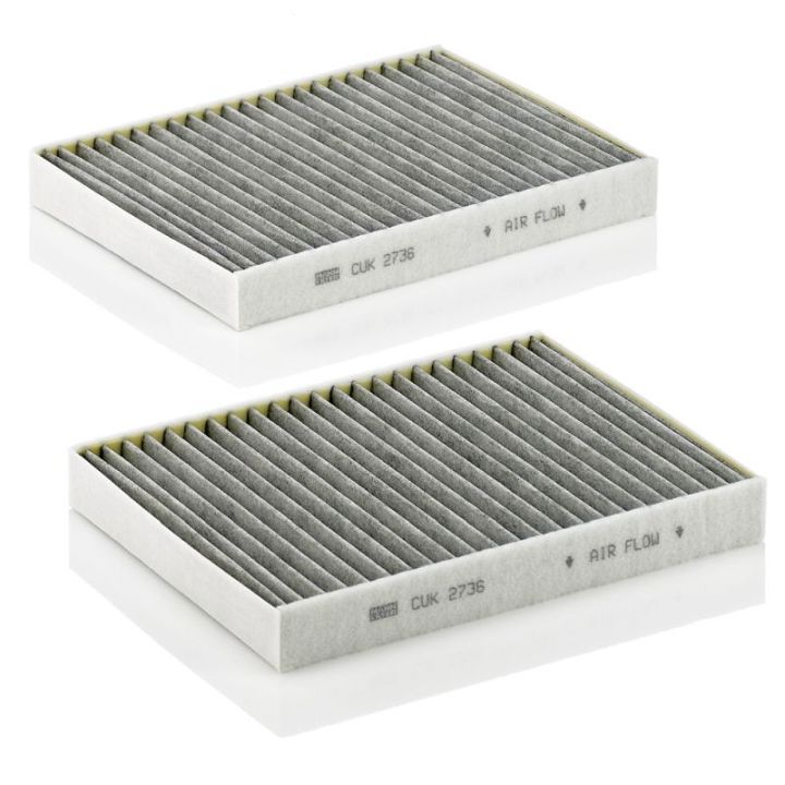 Filtras, salono oras MANN-FILTER CUK 2736-2