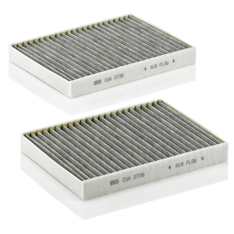 Filtras, salono oras MANN-FILTER CUK 2736-2