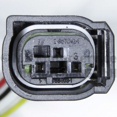 Kabelių remonto komplektas, išmetimo slėgio jutiklis PIERBURG 4.07360.53.0