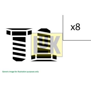 Varžtų komplektas, smagratis LuK 411 0147 10