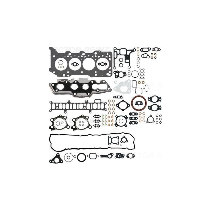 Visas tarpiklių komplektas, variklis VICTOR REINZ 01-10026-02