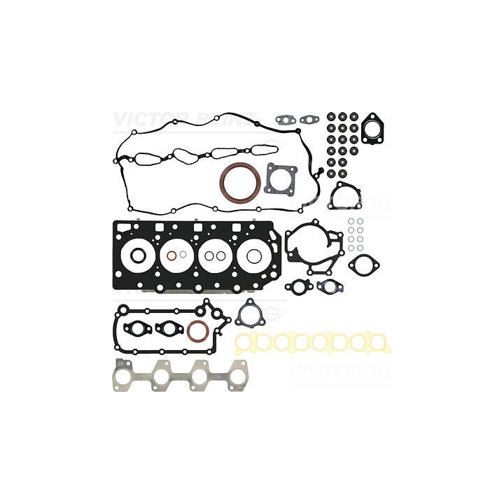 Visas tarpiklių komplektas, variklis VICTOR REINZ 01-10244-01