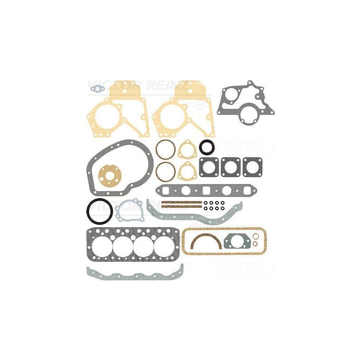 Visas tarpiklių komplektas, variklis VICTOR REINZ 01-35335-02