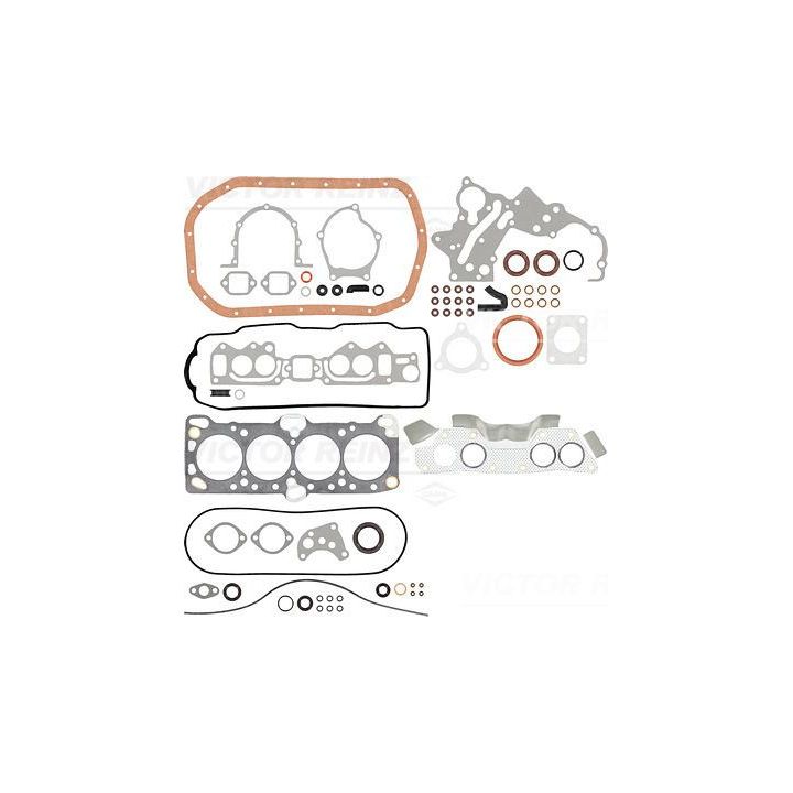 Visas tarpiklių komplektas, variklis VICTOR REINZ 01-52250-11