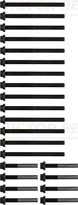 Varžtų kompl., cil. galvutės varžtai VICTOR REINZ 14-32096-03