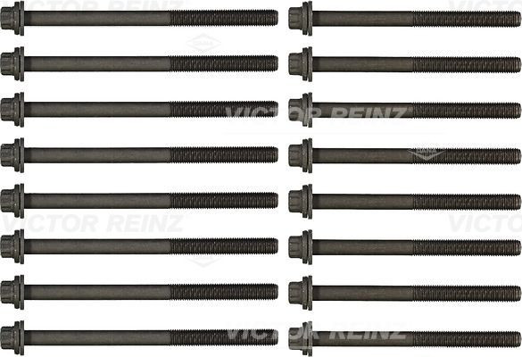 Varžtų kompl., cil. galvutės varžtai VICTOR REINZ 14-32288-01