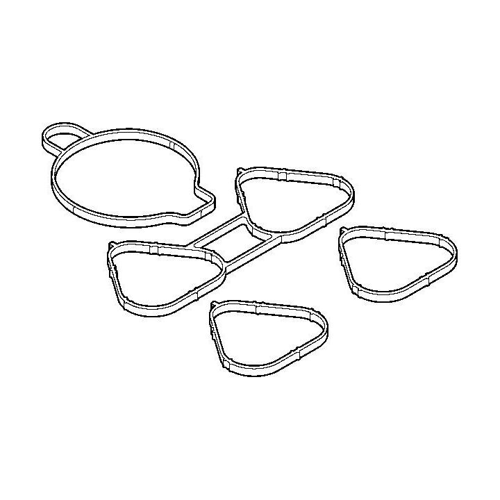 Tarpiklių rinkinys, įsiurbimo kolektorius ELRING 375.140