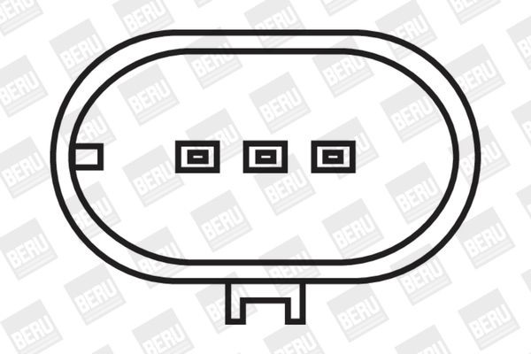 Ritė, uždegimas BorgWarner (BERU) ZS088