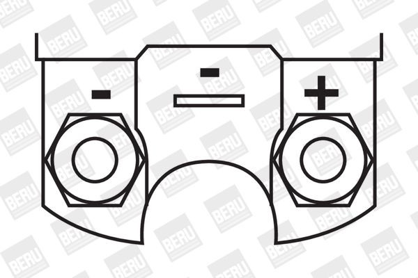 Ritė, uždegimas BorgWarner (BERU) ZS251