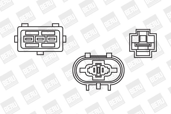 Ritė, uždegimas BorgWarner (BERU) ZSE011