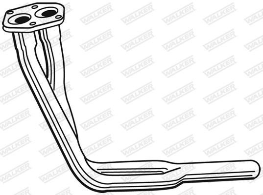 Išleidimo kolektorius WALKER 04371