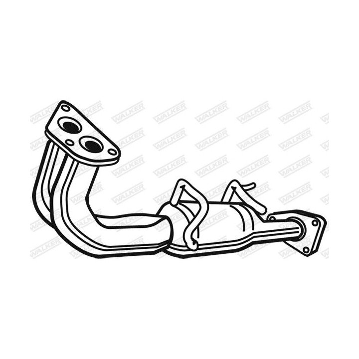 Išleidimo kolektorius WALKER 06574