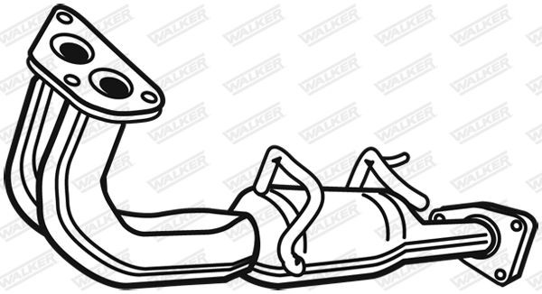 Išleidimo kolektorius WALKER 06574