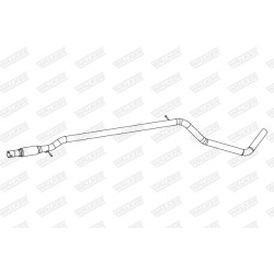 Išleidimo kolektorius WALKER 10861