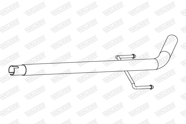Išleidimo kolektorius WALKER 10917