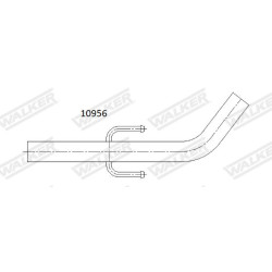 Išleidimo kolektorius WALKER 10956