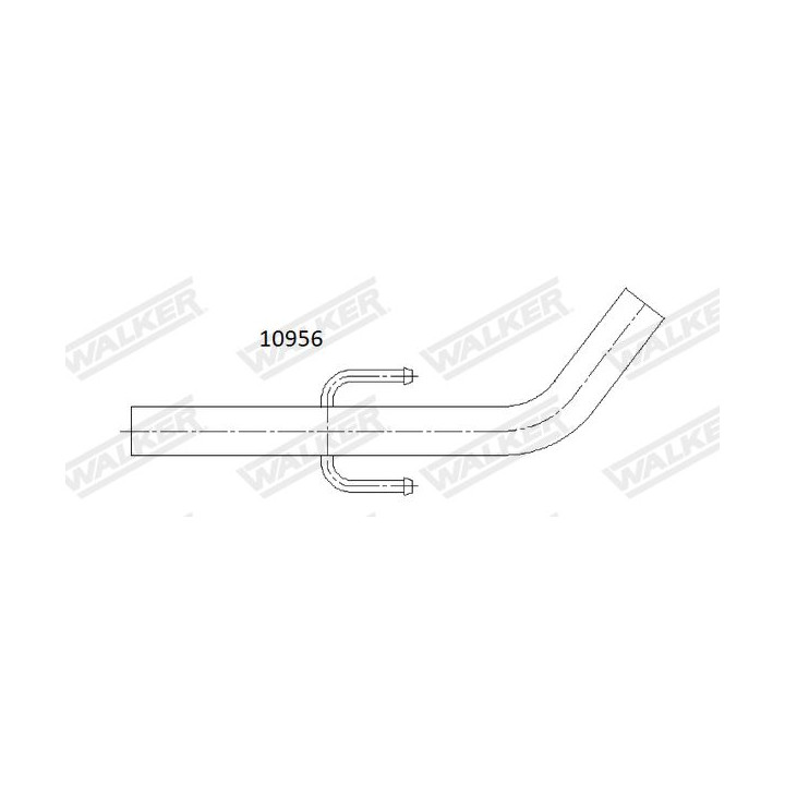 Išleidimo kolektorius WALKER 10956