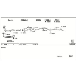Išmetimo sistema WALKER FI65002