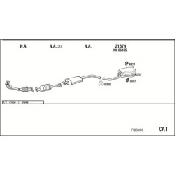 Išmetimo sistema WALKER FI65039