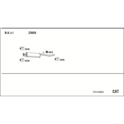 Išmetimo sistema WALKER FIH16893