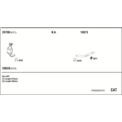 Išmetimo sistema WALKER FIK003247A