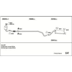 Išmetimo sistema WALKER FIK007864A