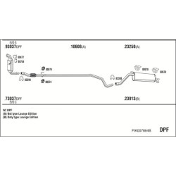 Išmetimo sistema WALKER FIK007864B