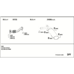 Išmetimo sistema WALKER FIK009129B