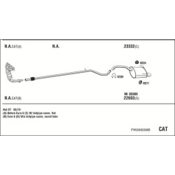 Išmetimo sistema WALKER FIK009256B