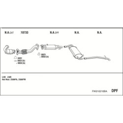 Išmetimo sistema WALKER FIK010210BA