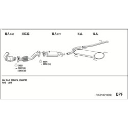 Išmetimo sistema WALKER FIK010210BB