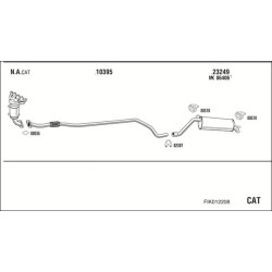 Išmetimo sistema WALKER FIK012208
