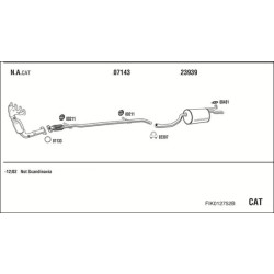 Išmetimo sistema WALKER FIK012752B