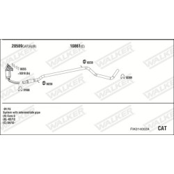 Išmetimo sistema WALKER FIK014002A