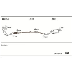 Išmetimo sistema WALKER FIK015891A
