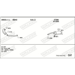 Išmetimo sistema WALKER FIK016057AA