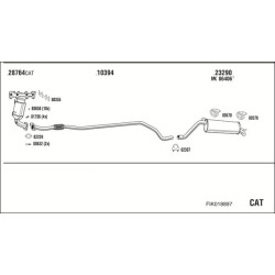 Išmetimo sistema WALKER FIK018897