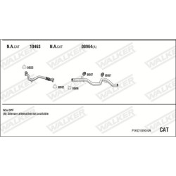 Išmetimo sistema WALKER FIK018904A