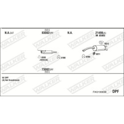 Išmetimo sistema WALKER FIK019985B