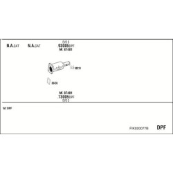 Išmetimo sistema WALKER FIK020077B