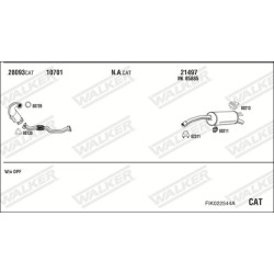 Išmetimo sistema WALKER FIK022544A