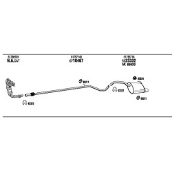 Išmetimo sistema WALKER FIK023175