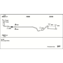 Išmetimo sistema WALKER FIK026491BA
