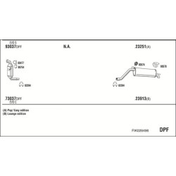 Išmetimo sistema WALKER FIK026496