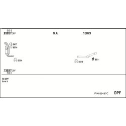 Išmetimo sistema WALKER FIK029487C