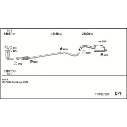 Išmetimo sistema WALKER FIK030755B