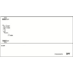 Išmetimo sistema WALKER FIK033397B