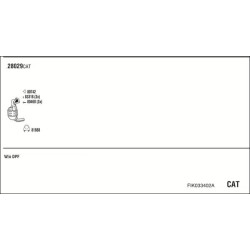 Išmetimo sistema WALKER FIK033402A