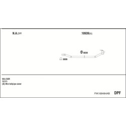 Išmetimo sistema WALKER FIK108484AB