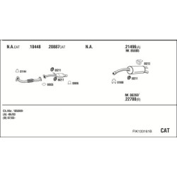 Išmetimo sistema WALKER FIK133161B